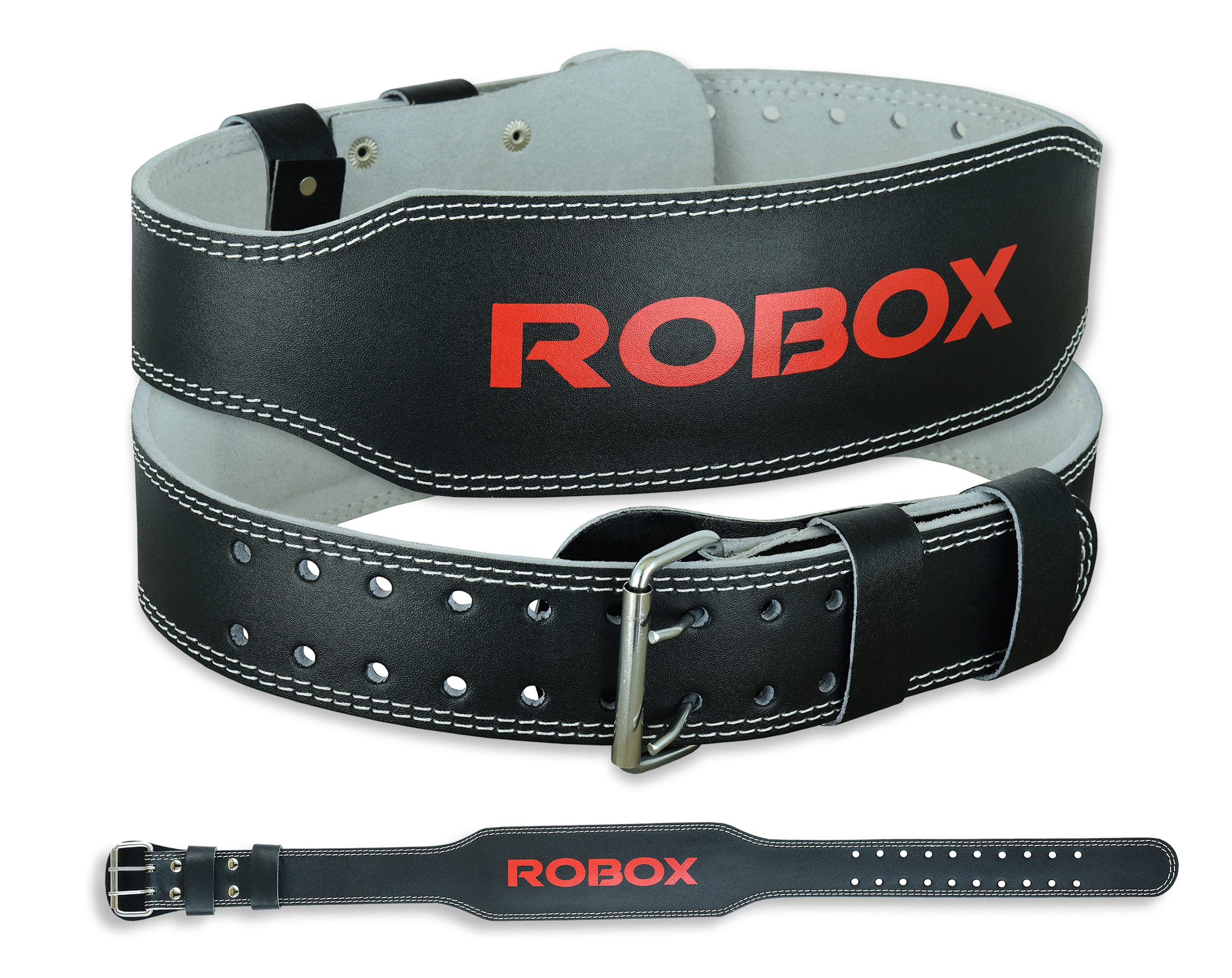 Weight Lifting, Gym, Bodybuilding, Training, Back Support 4" Leather Belt